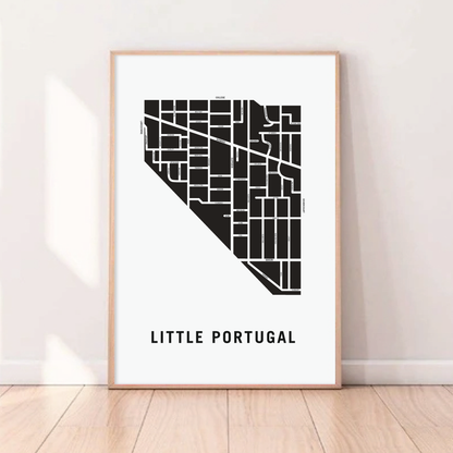 Little Portugal Map, Toronto