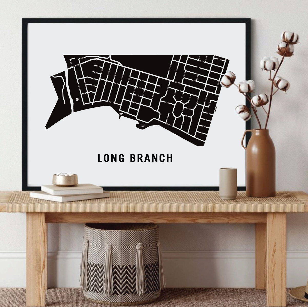 Long Branch Map, Toronto