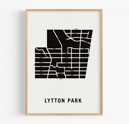 Lytton Park Map, Toronto