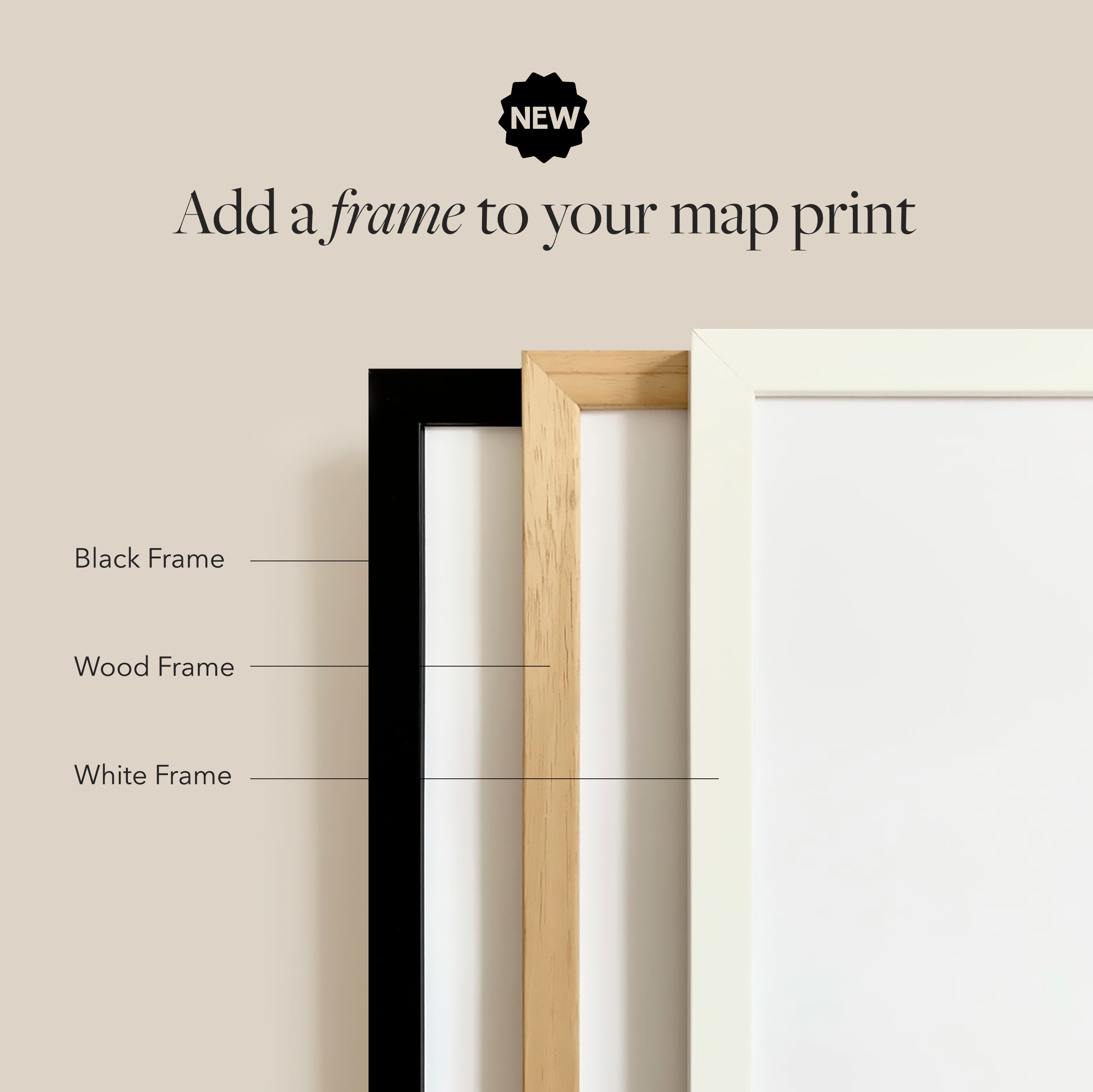 Frames – Modern Neighbourhood Maps