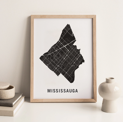 Mississauga Map, Ontario