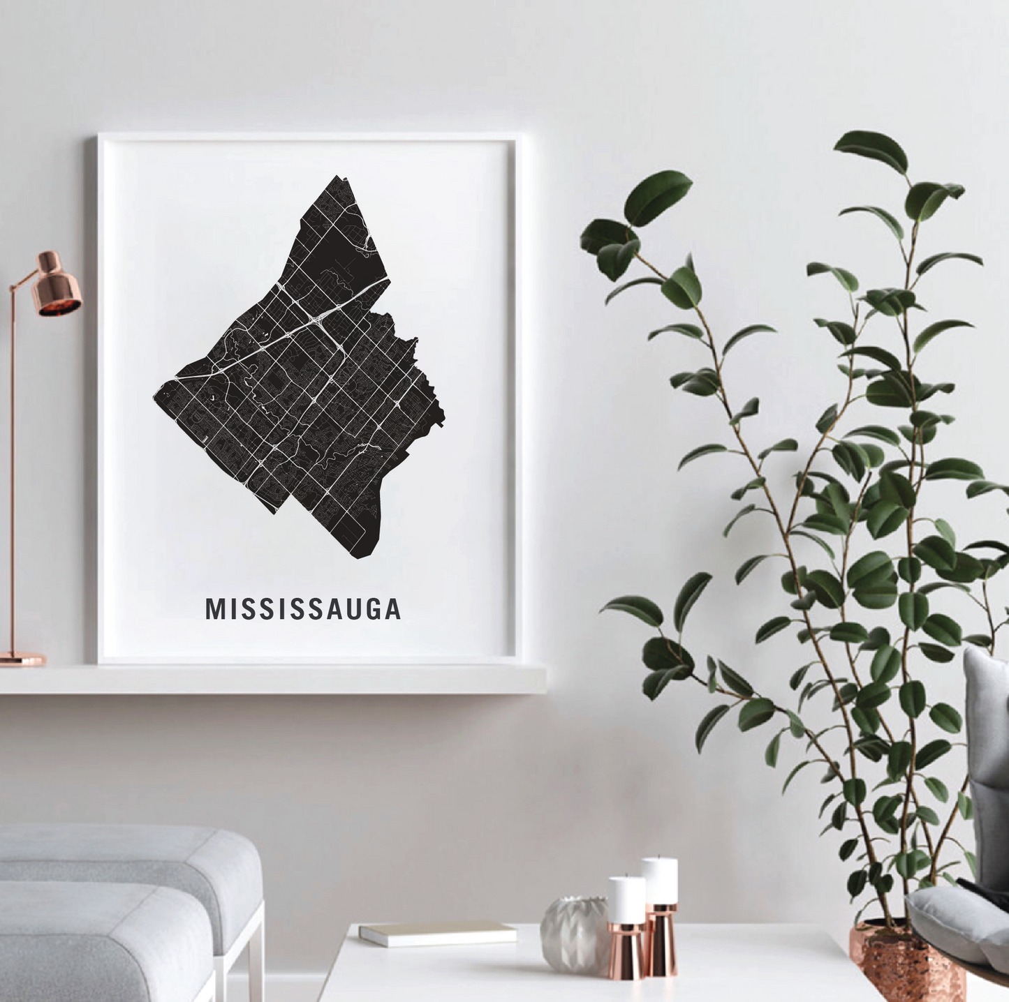 Mississauga Map, Ontario