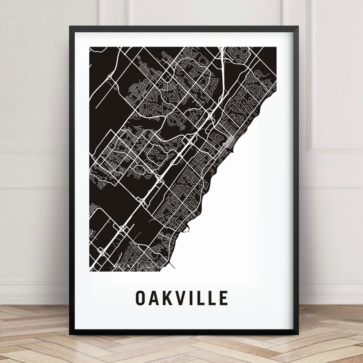 Oakville City Map