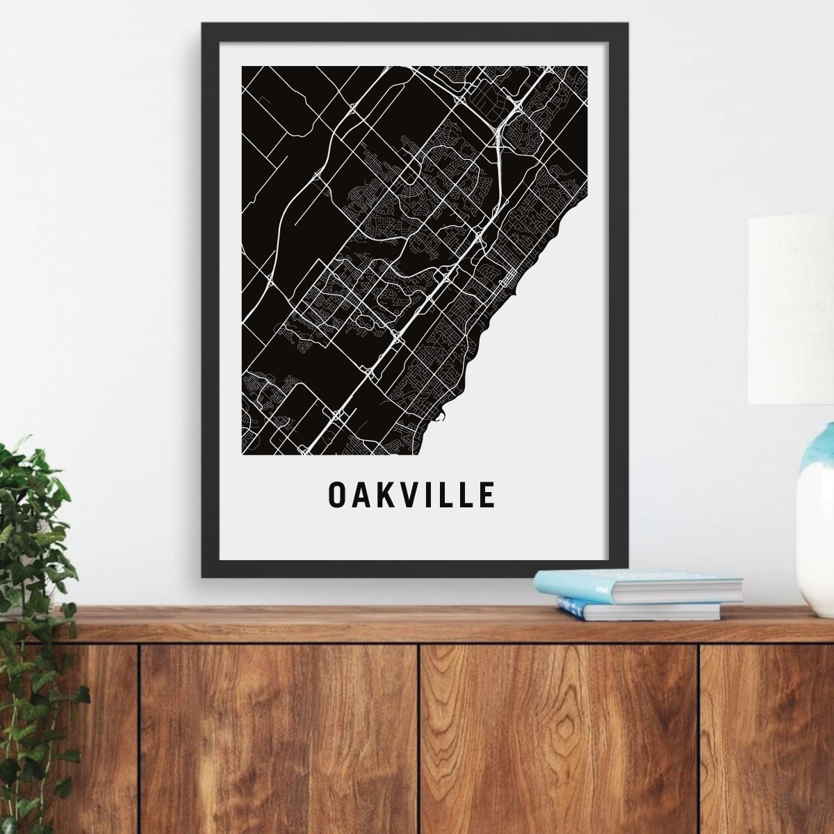 Oakville City Map