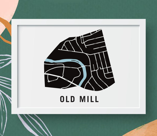 Old Mill Map, Toronto