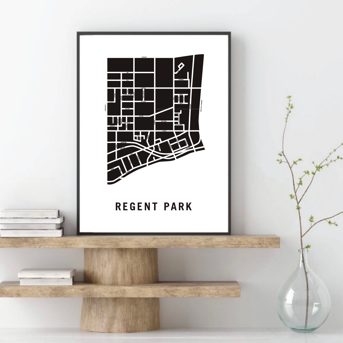 Regent Park Map, Toronto