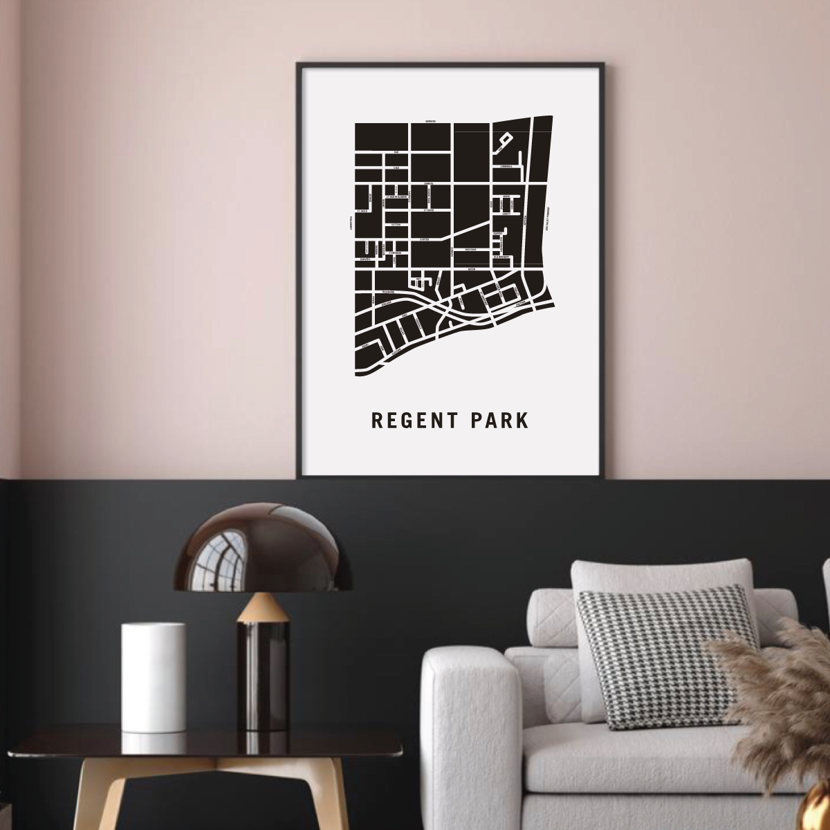 Regent Park Map, Toronto