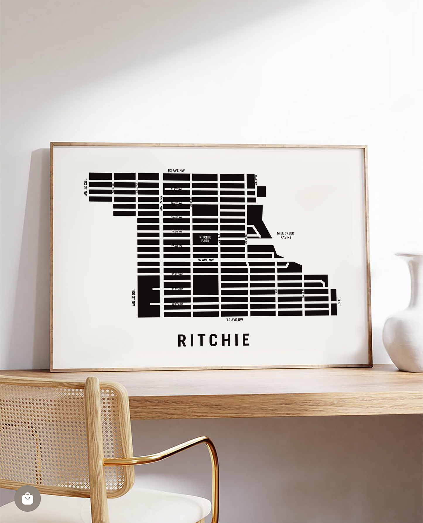 Ritchie Map, Edmonton