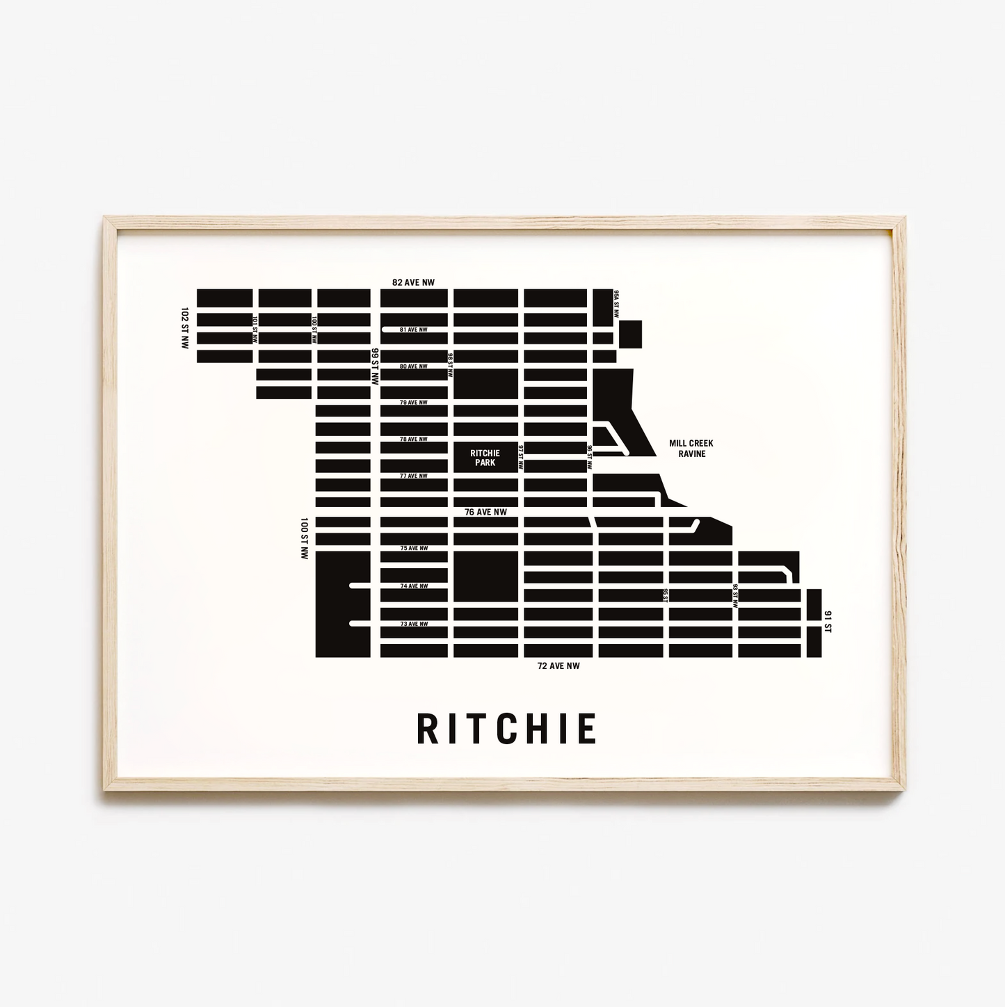 Ritchie Map, Edmonton