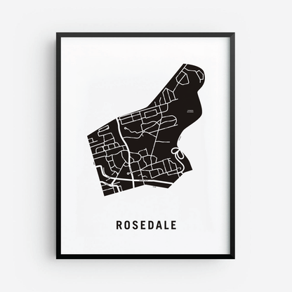 Rosedale Map, Toronto