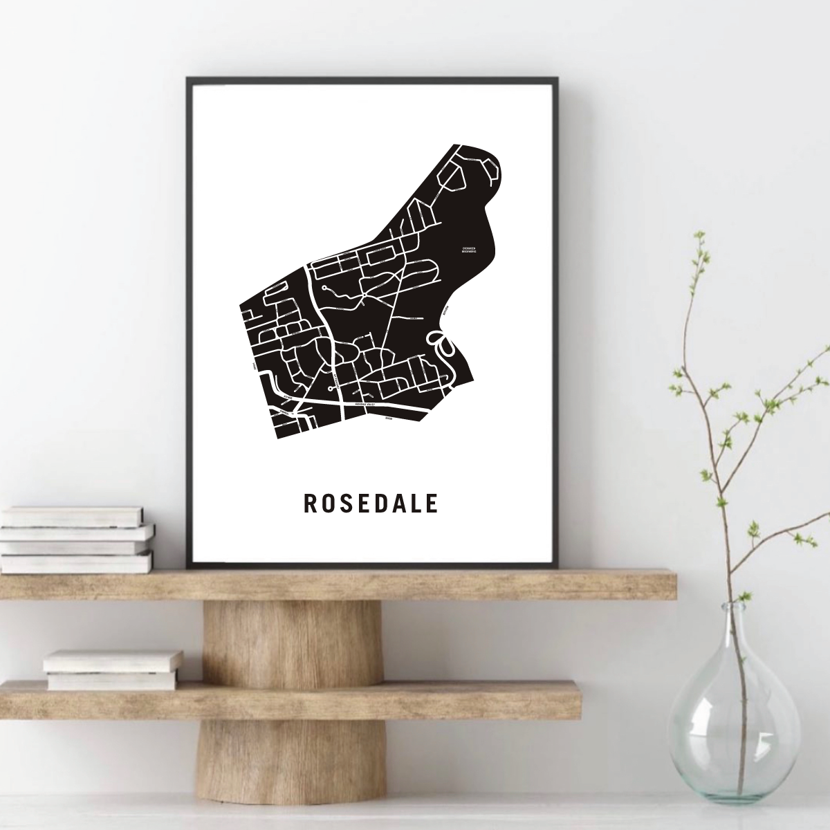 Rosedale Map, Toronto