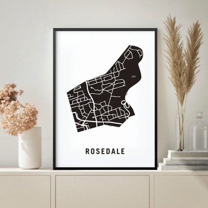 Rosedale Map, Toronto