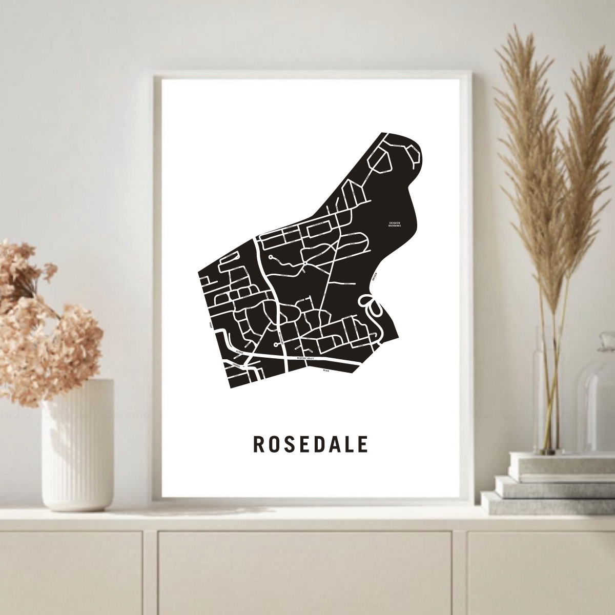 Rosedale Map, Toronto