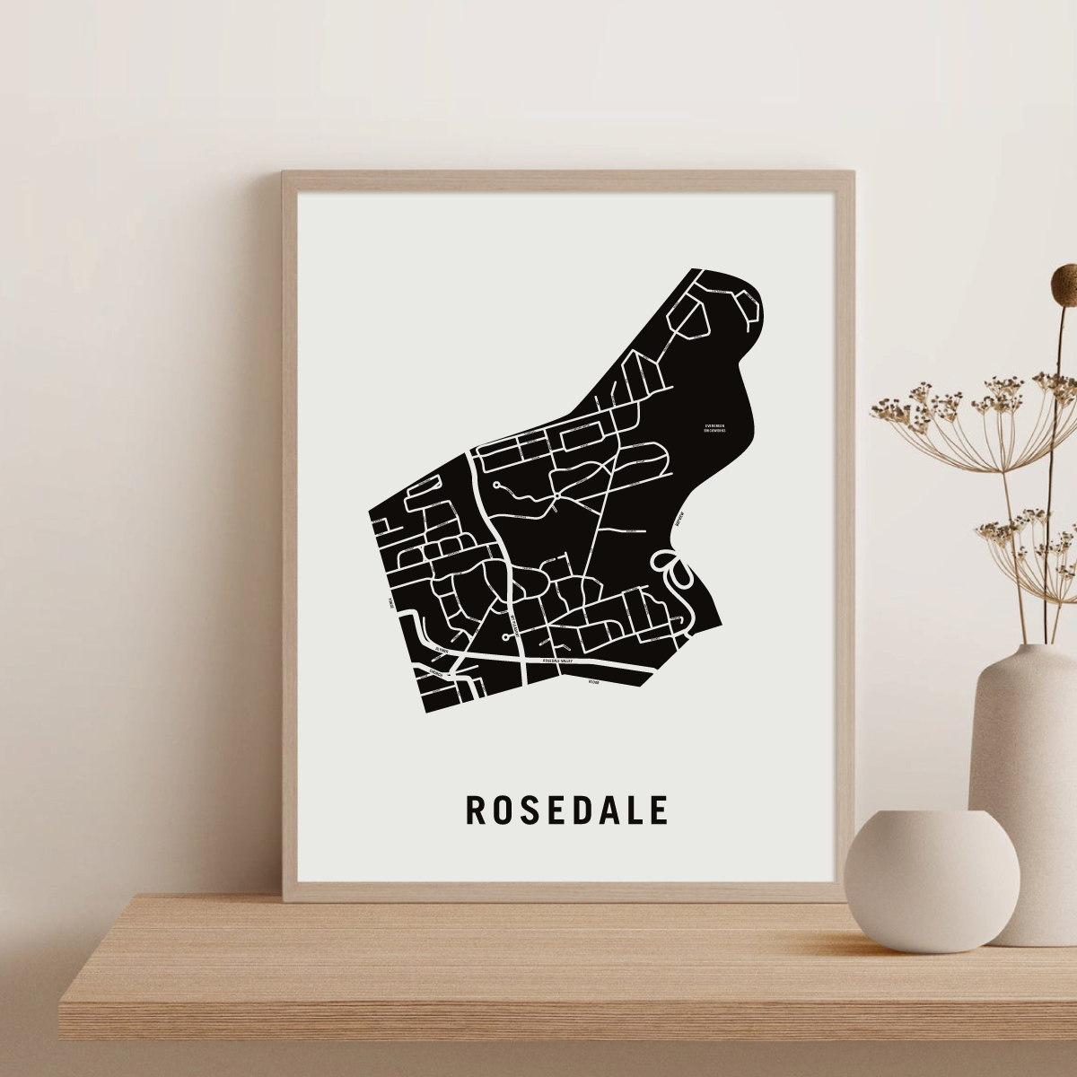 Rosedale Map, Toronto