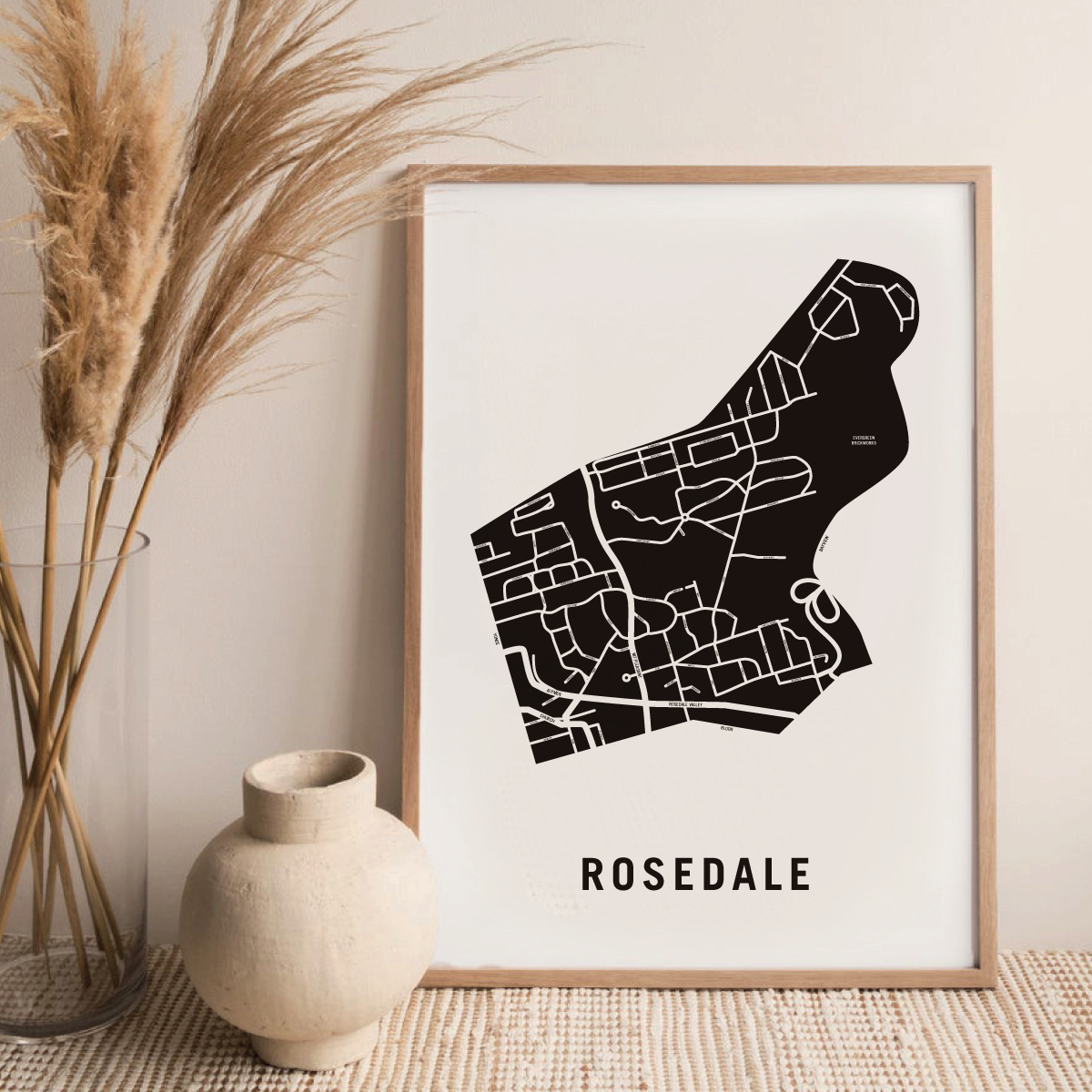 Rosedale Map, Toronto