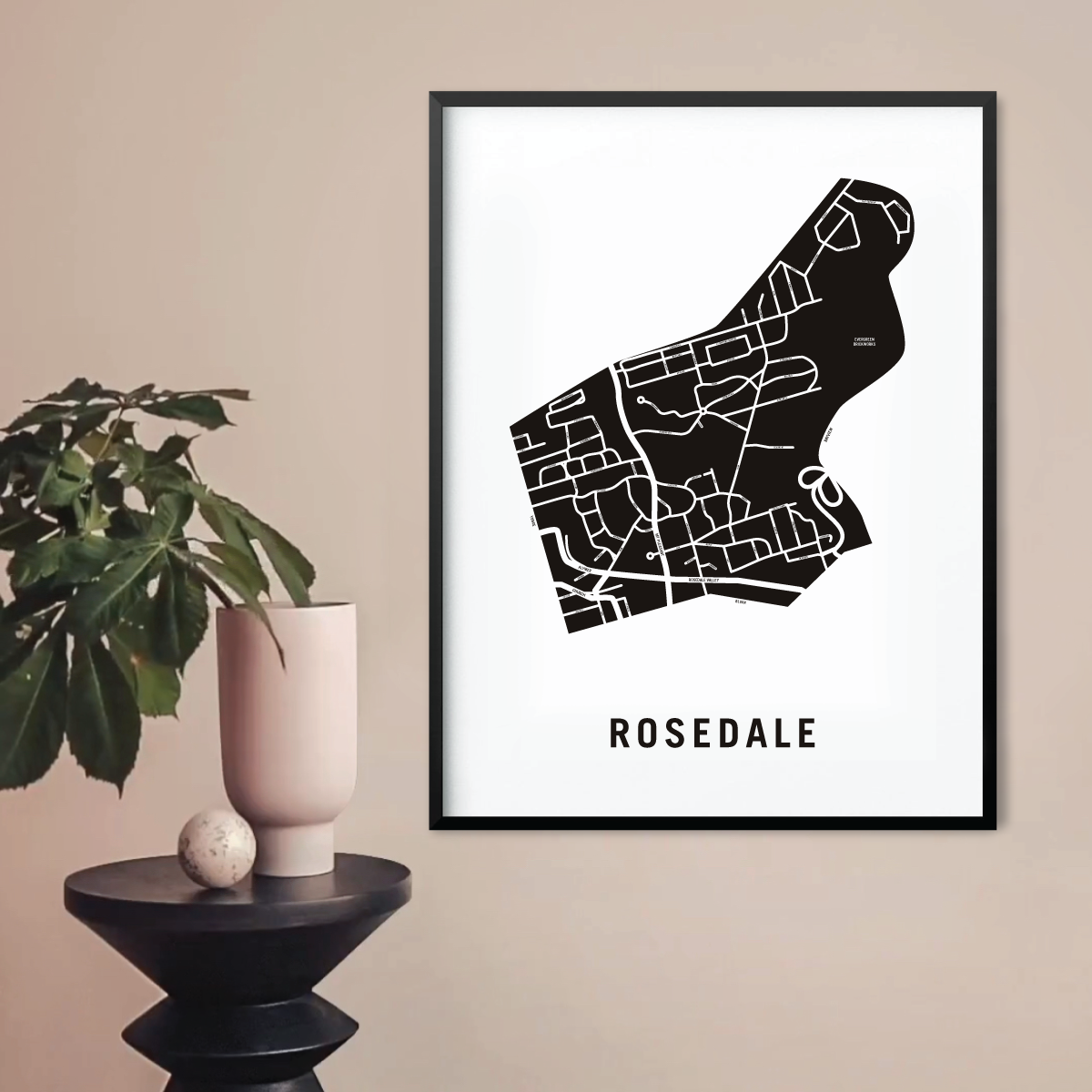 Rosedale Map, Toronto