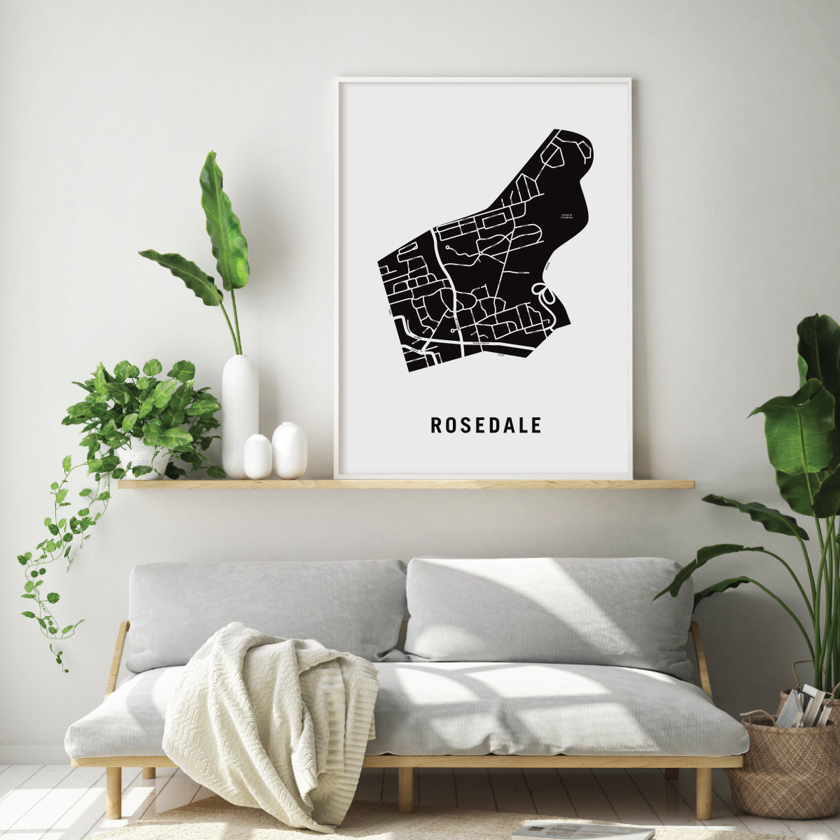 Rosedale Map, Toronto