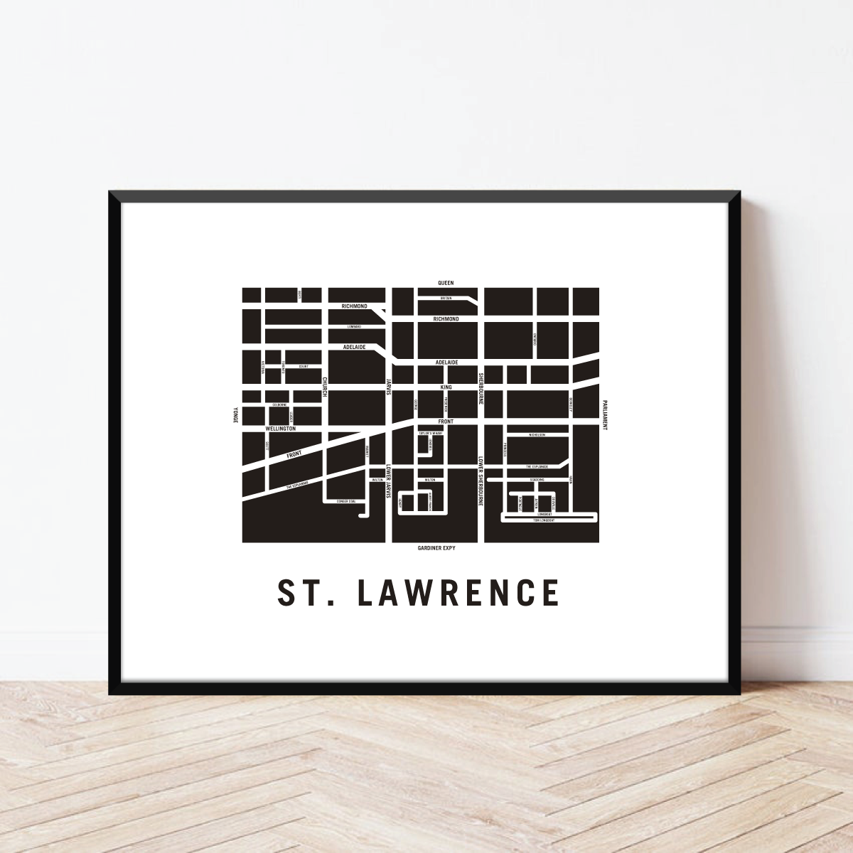 St. Lawrence Map, Toronto