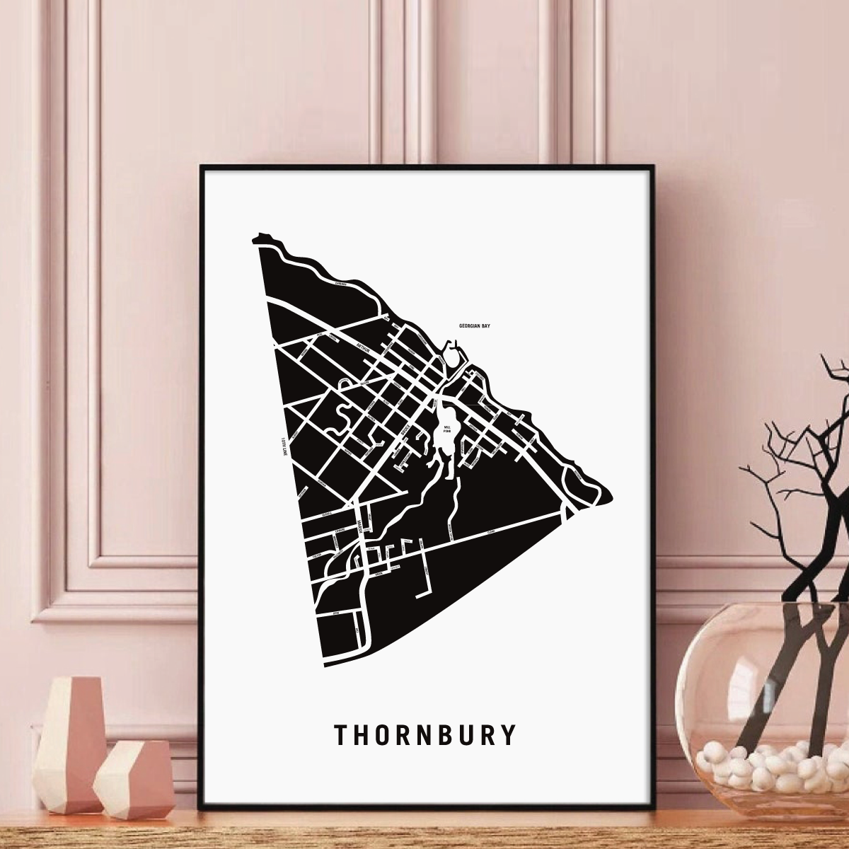 Thornbury Map, Ontario