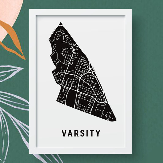 Varsity Map, Calgary