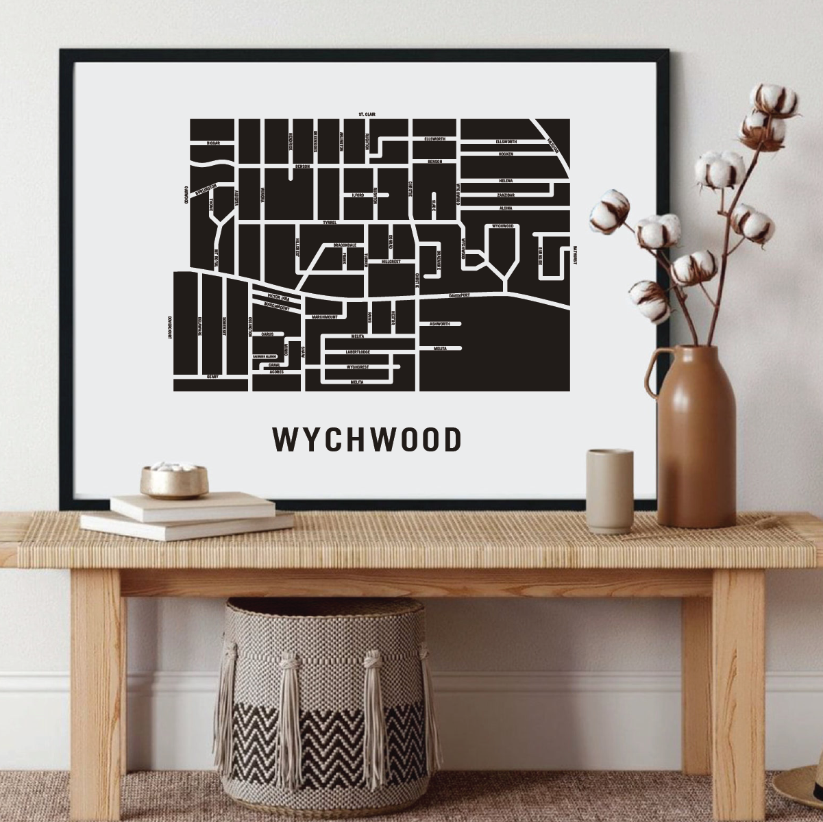 Wychwood Map, Toronto