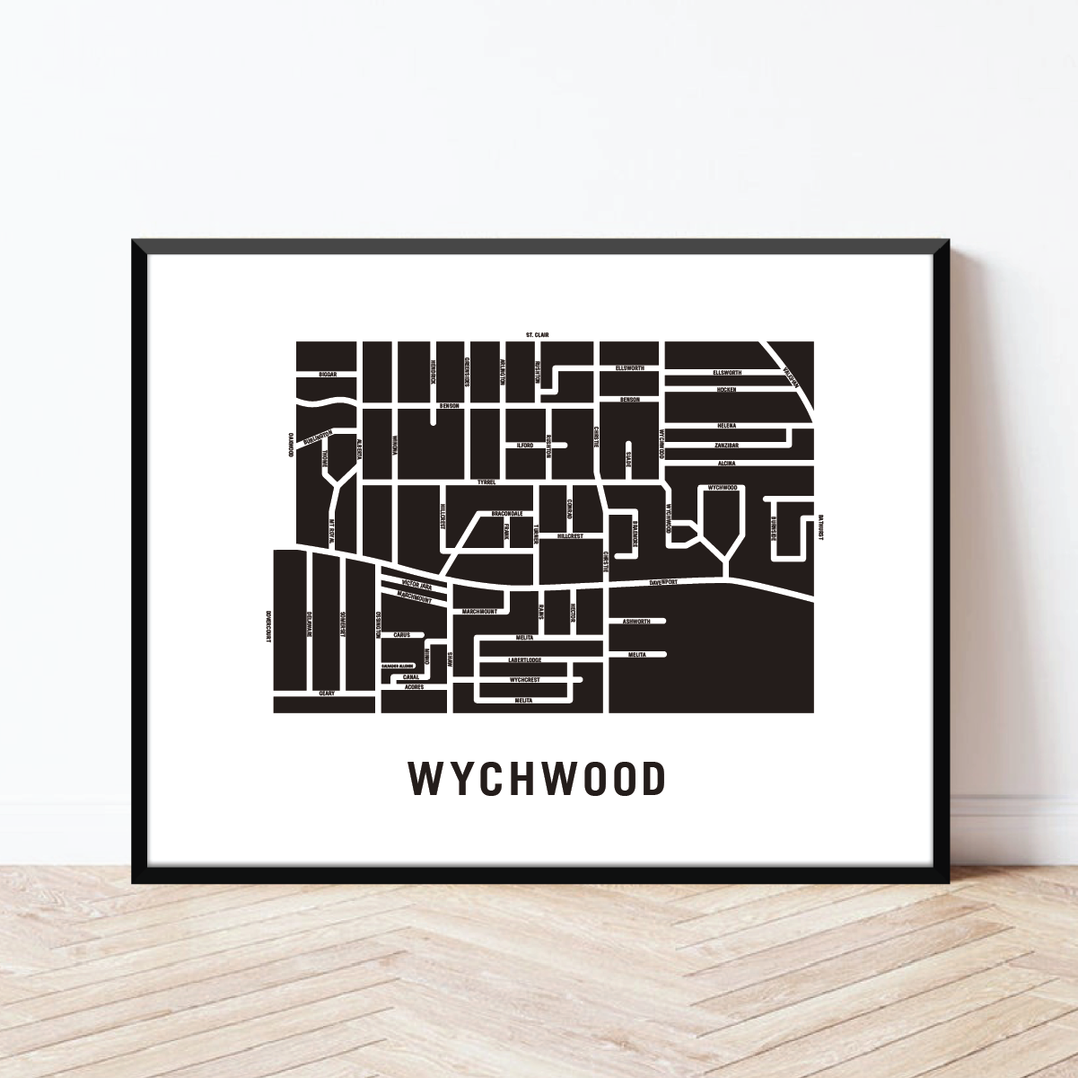 Wychwood Map, Toronto