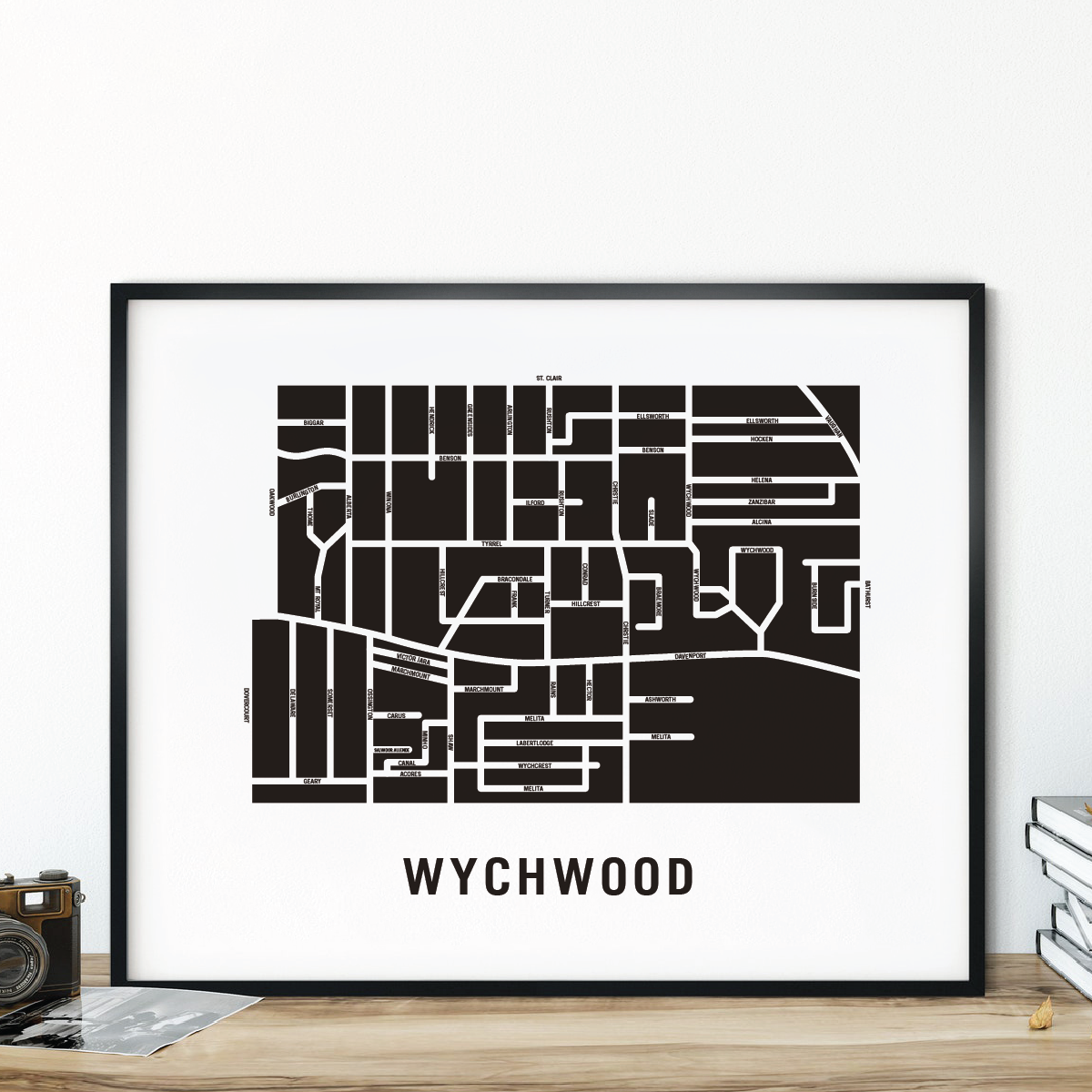 Wychwood Map, Toronto