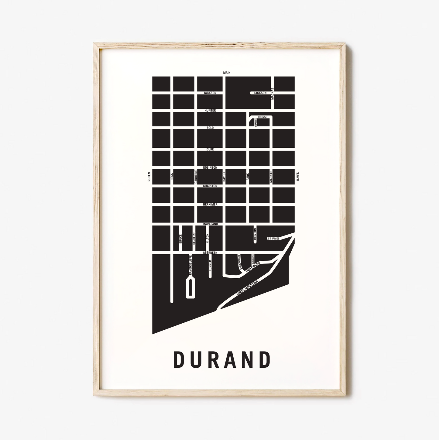 Durand Map, Hamilton