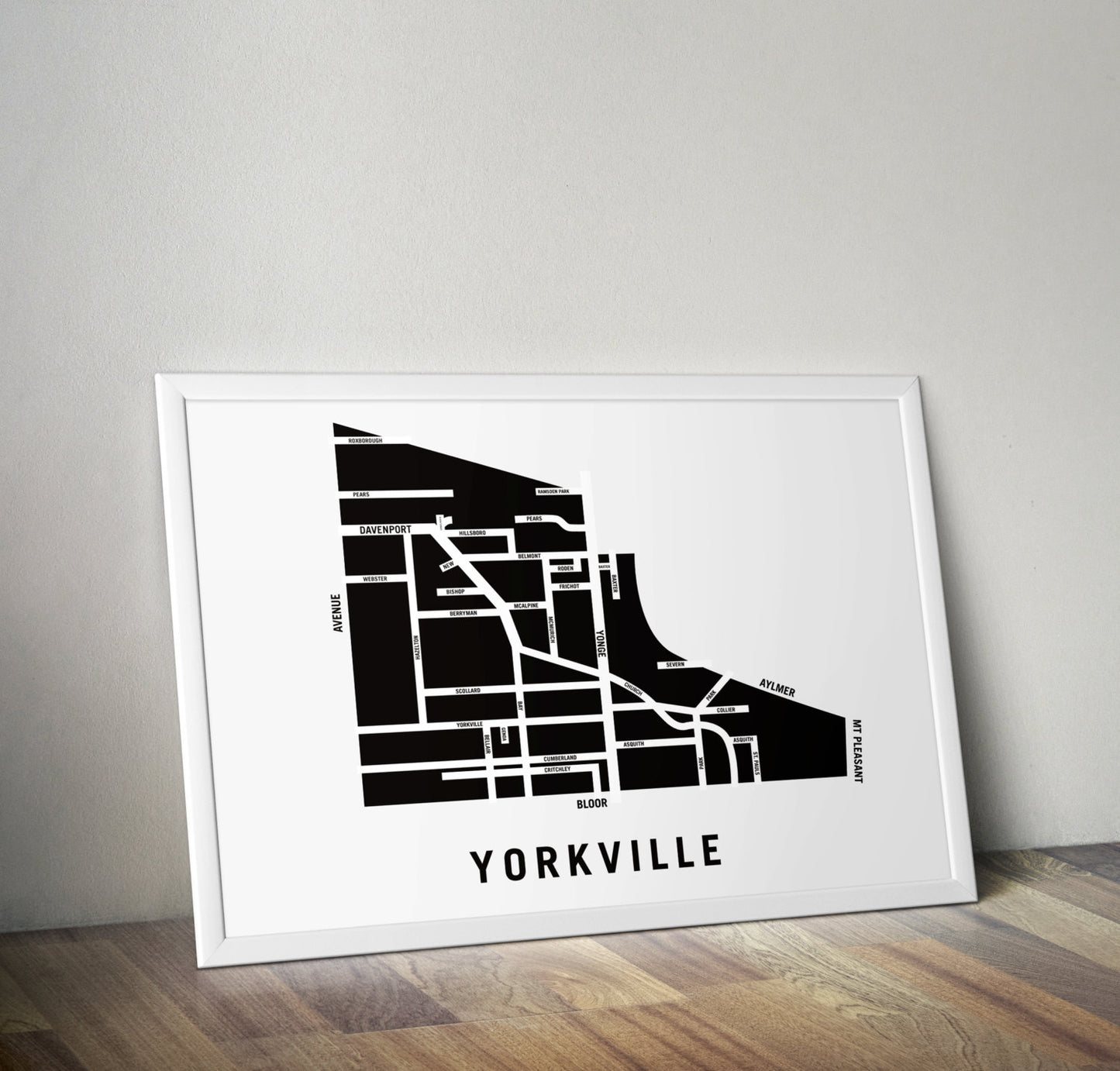 Yorkville Map, Toronto