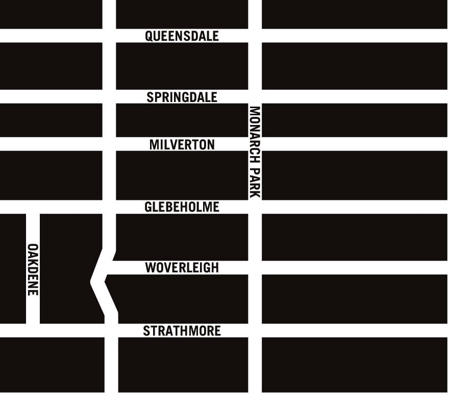 East York Version 2 Map, Toronto