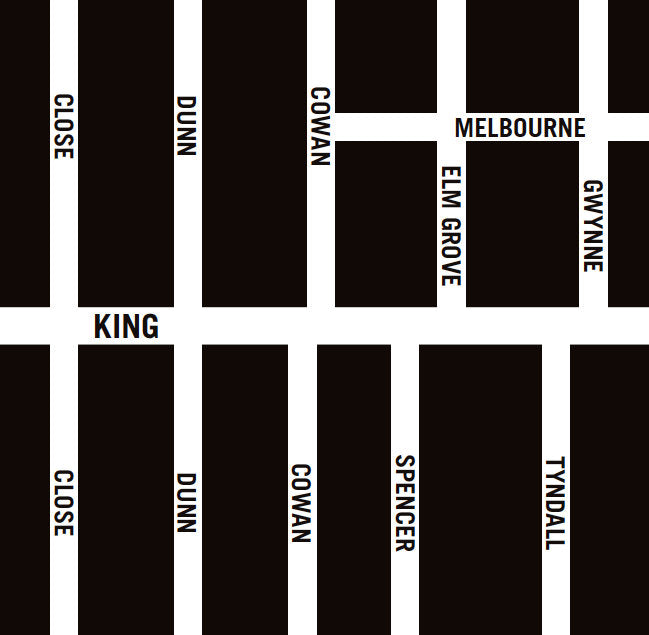 Parkdale Map, Toronto