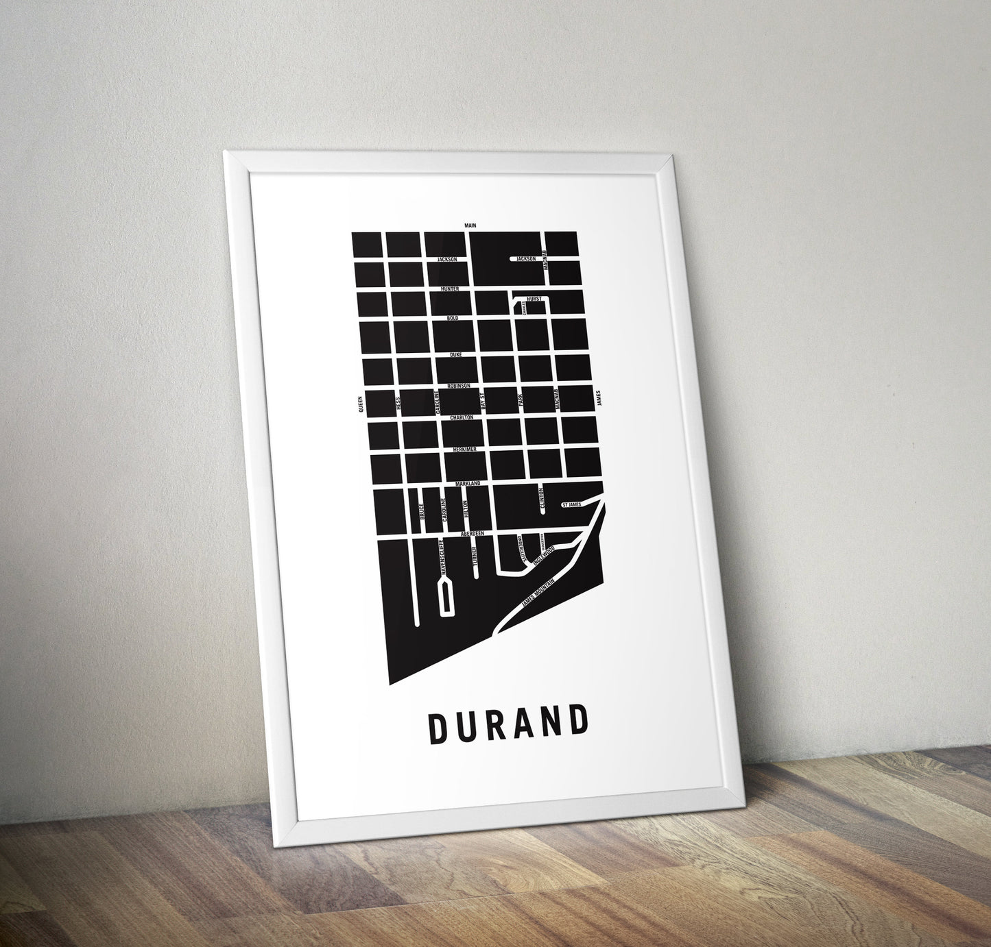 Durand Map, Hamilton