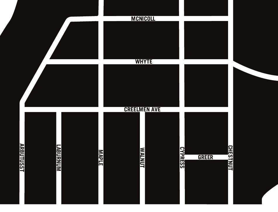 Kitsilano Map, Vancouver