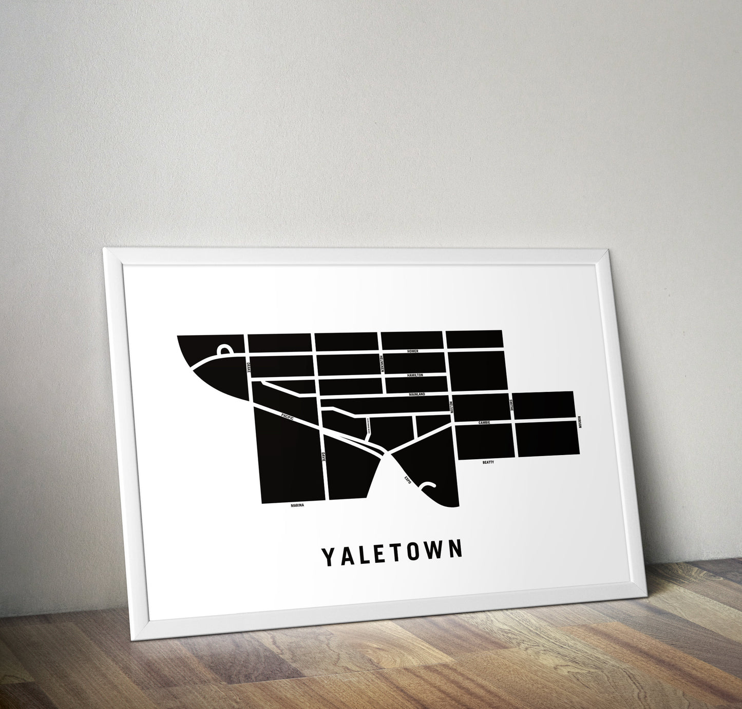 Yaletown Map, Vancouver