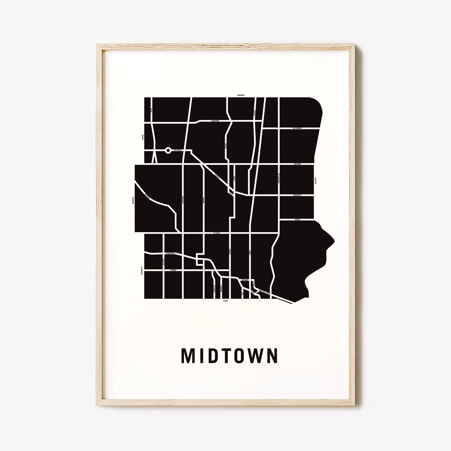 Midtown Map, Toronto