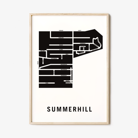 Summerhill Map, Toronto