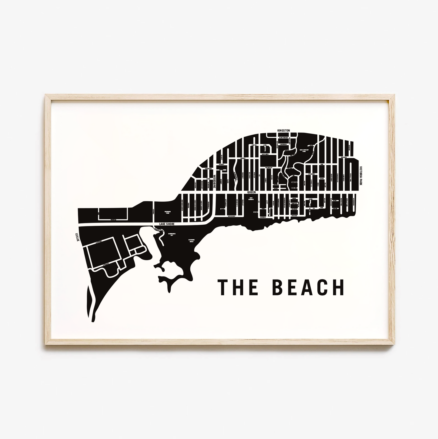 The Beaches / The Beach Map, Toronto